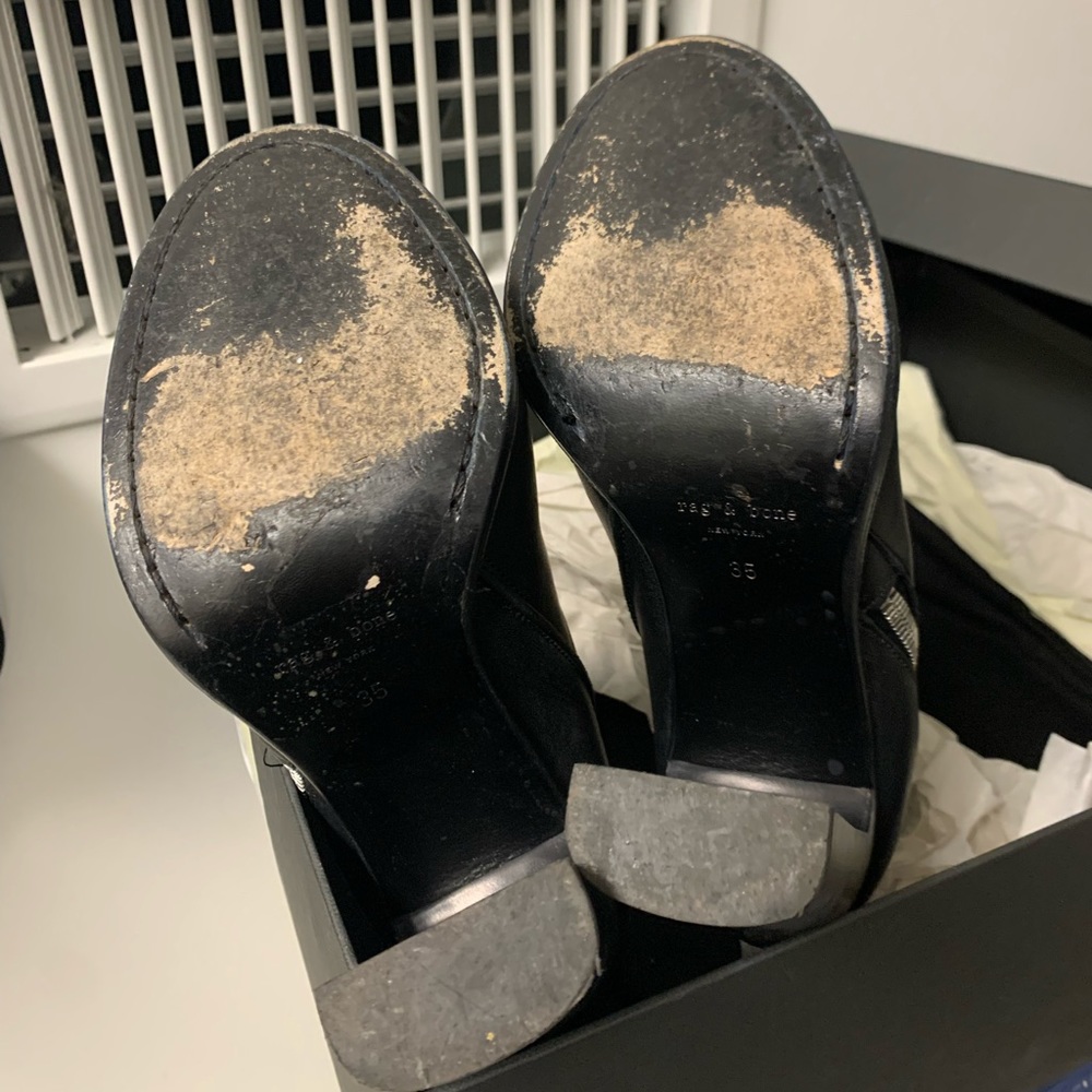 Rag & Bone Avery Leather Ankle Boot Size 5, Great… - image 8